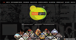 Desktop Screenshot of fusioneventz.in